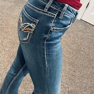 Rock&Roll Denim Bootcut Jeans pocket details